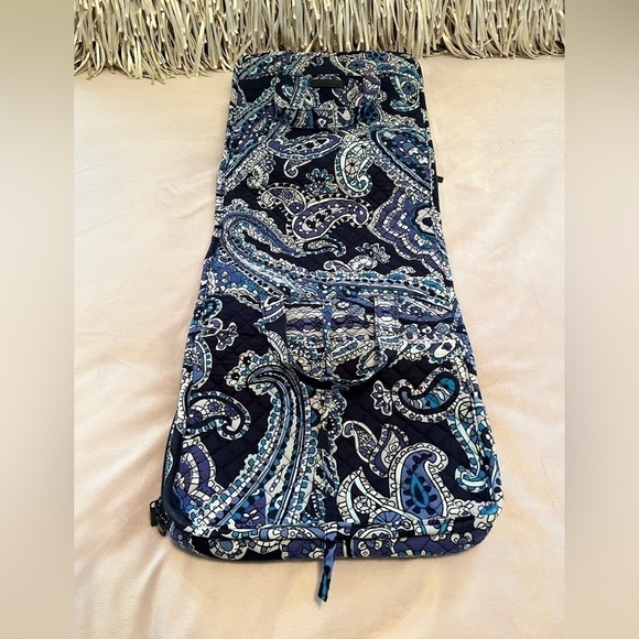 VERA BRADLEY Deep Night Paisley Iconic Grand Hanging Organizer Travel Cosmetic - Picture 10 of 15